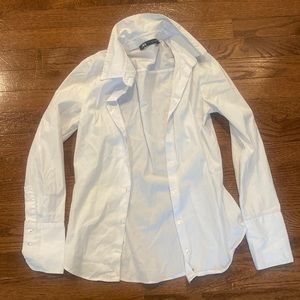 Zara white button up